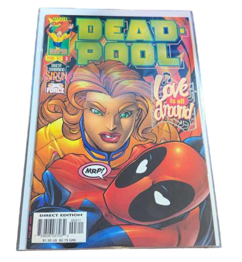 Deadpool #3 (March 1997, Marvel Comics) Joe Kelly Ed McGuinness Siryn